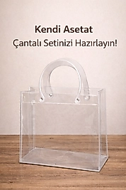 Asetat Çantalı Hediyelik Set Oluştur